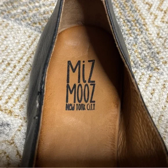 Women’s Miz Mooz New York Coty black leather loafers size 39 - Picture 12 of 12